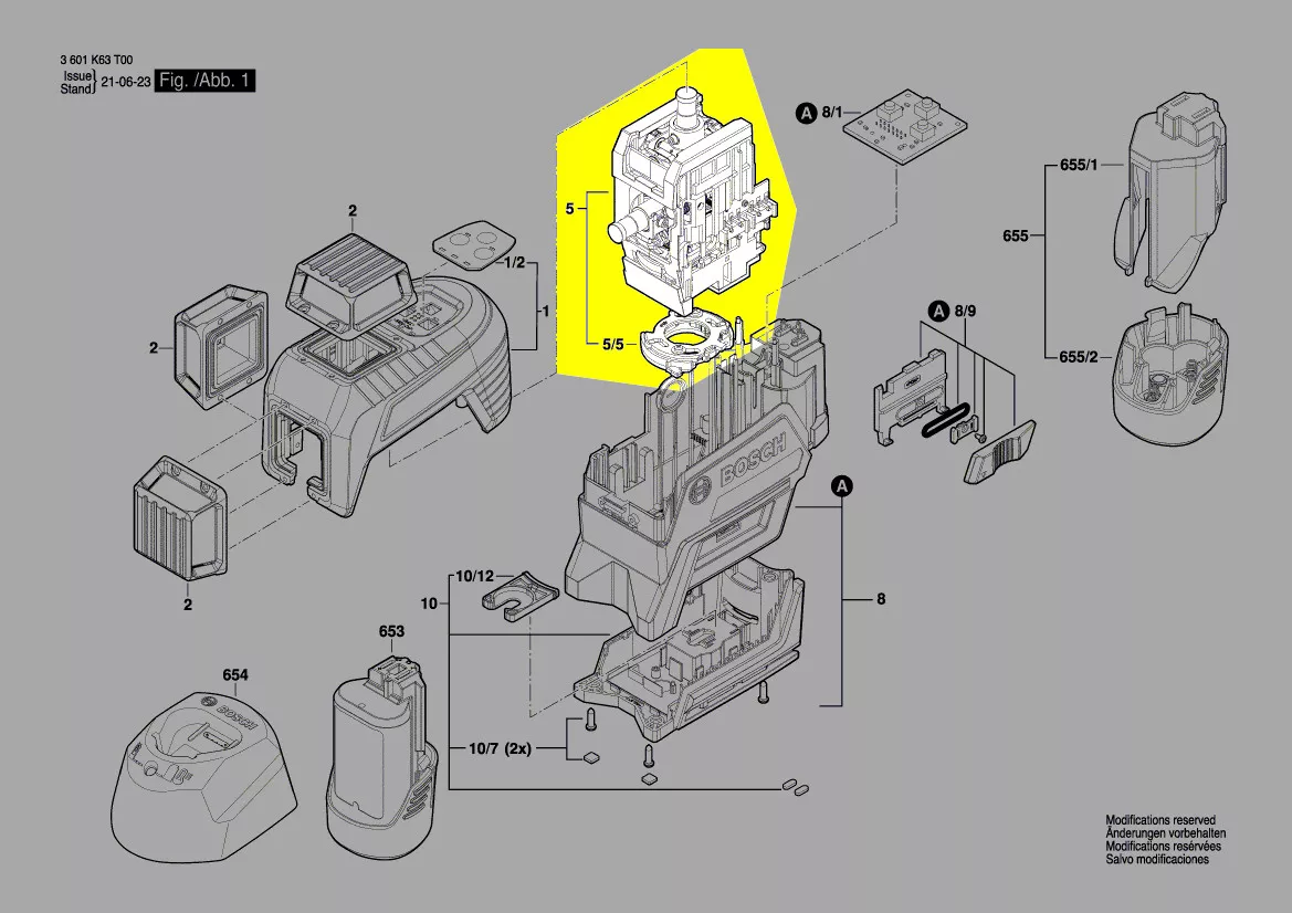 pendule réf. 1 600 A01 1PK BOSCH